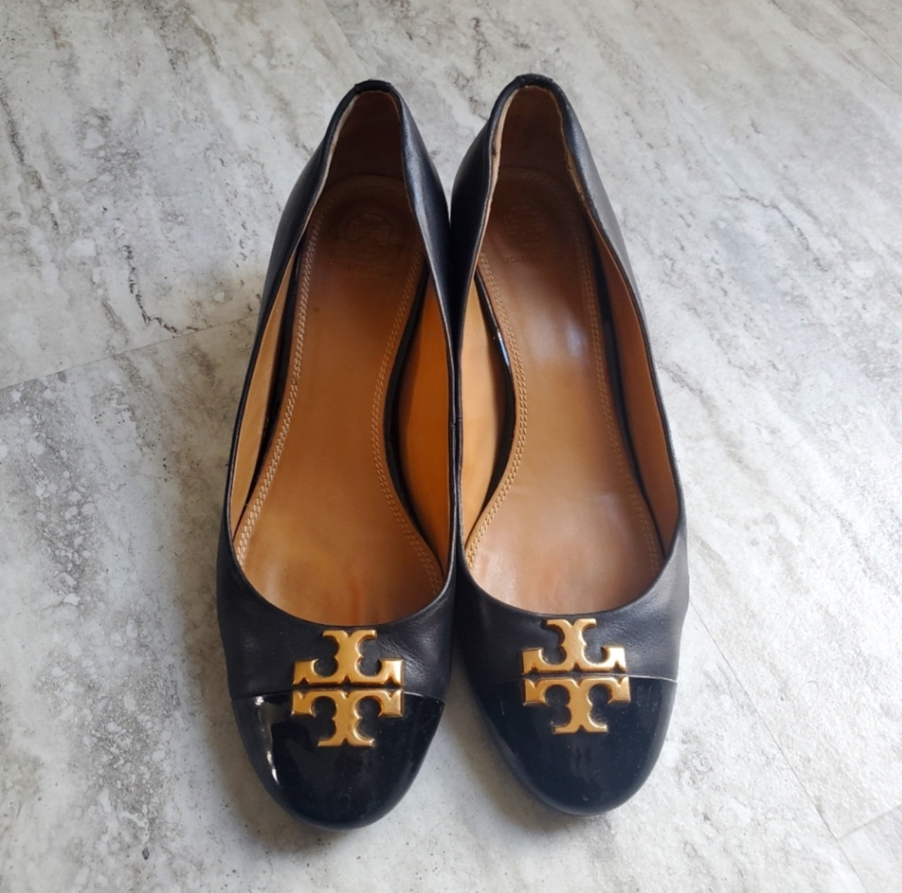 Tory Burch Block Heels - Black thumbnail
