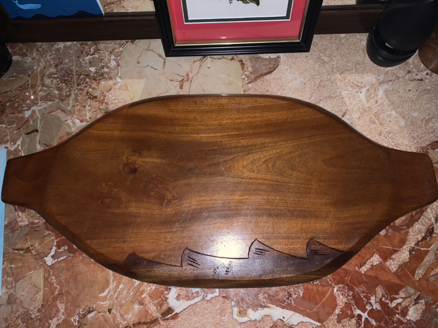 🍁 Artisan Wood Large Platter image indicator(2)