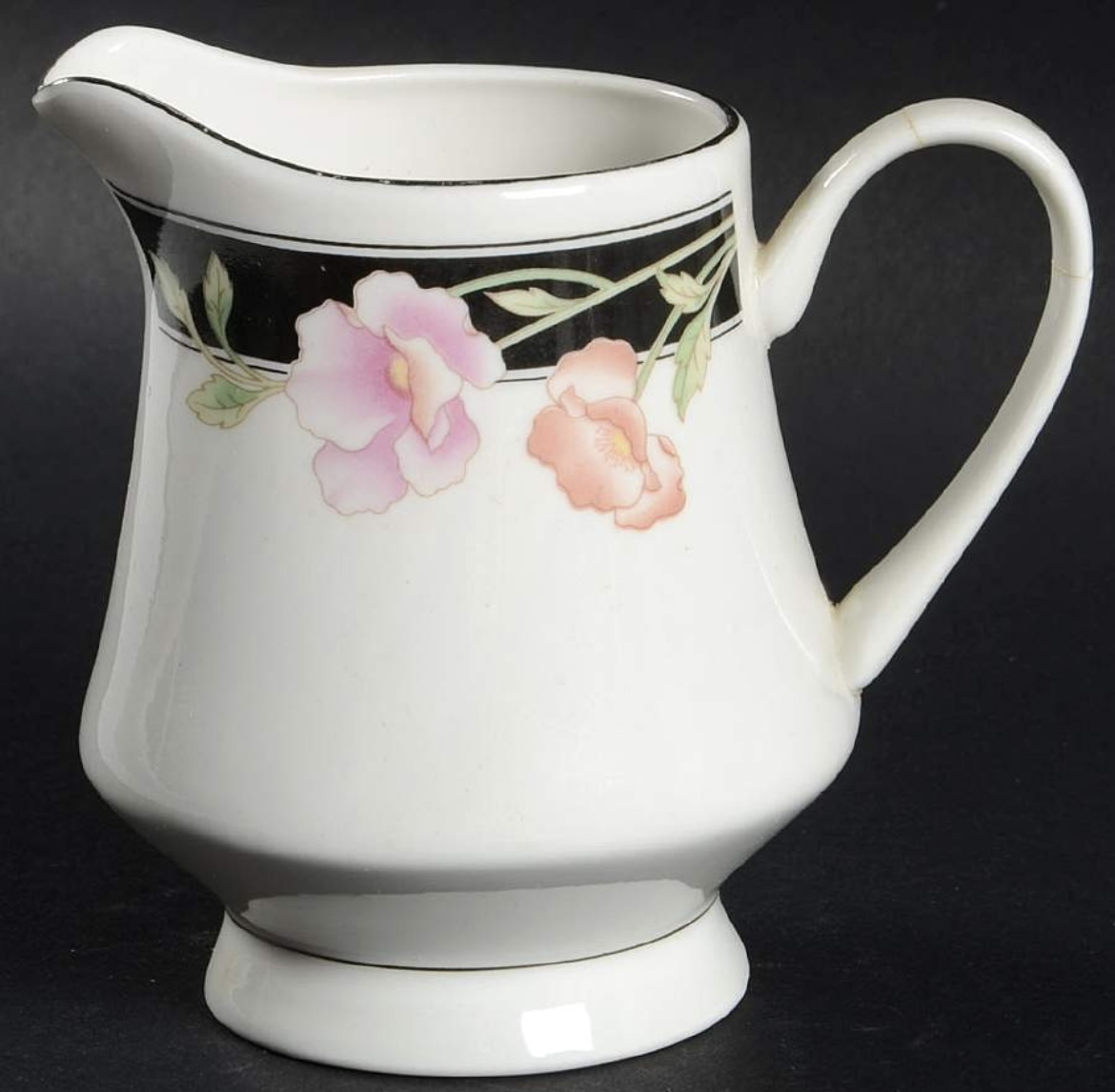 Black Satin China Tea Set _ free delivery image indicator(4)