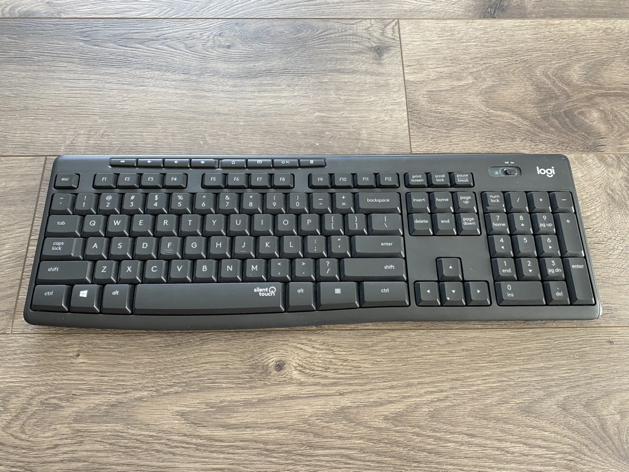 #freecycle Logitech silent touch wireless keyboard thumbnail