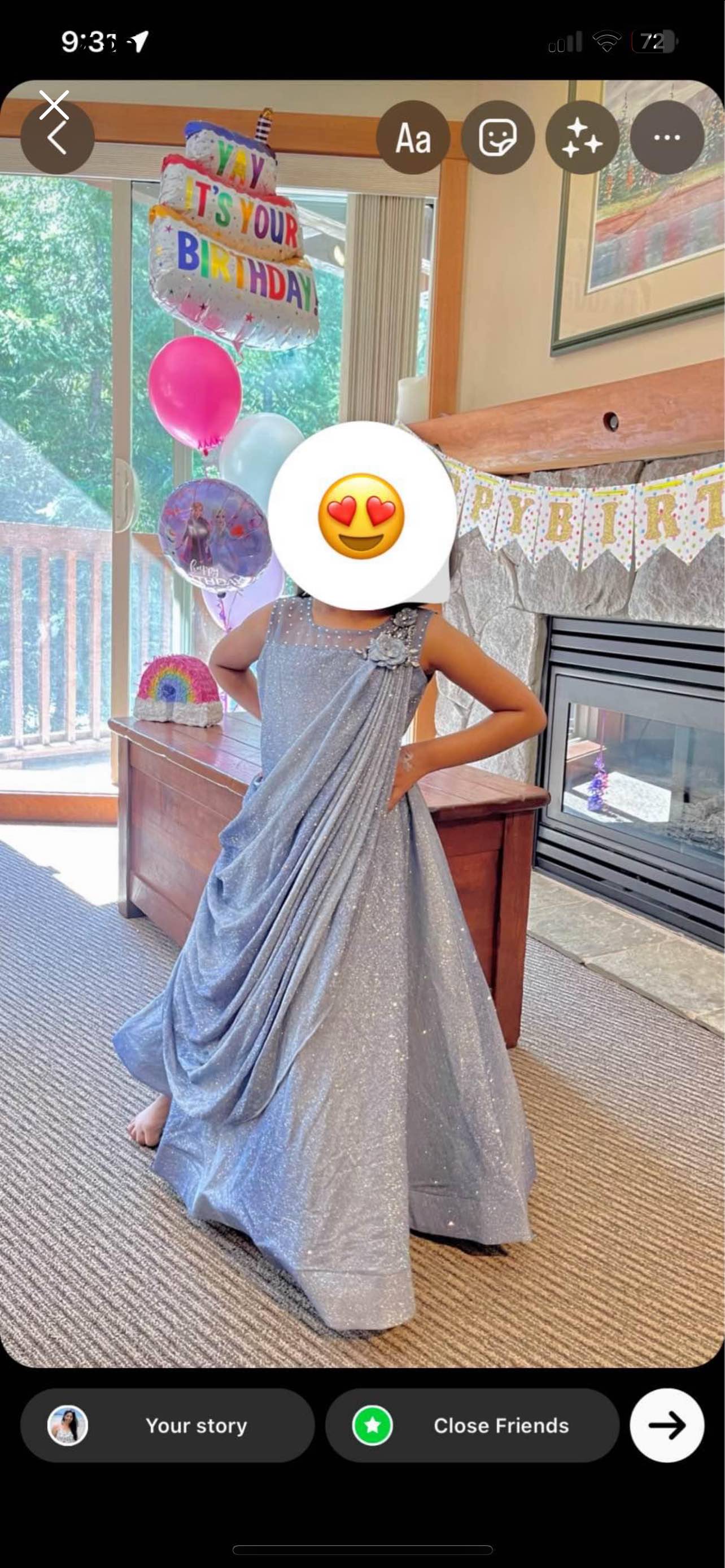 5 years old princess dress