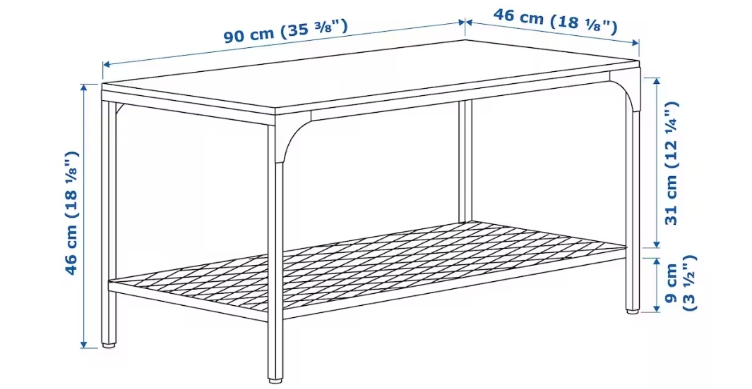 Coffee table - IKEA - FJALLBO - photo 3