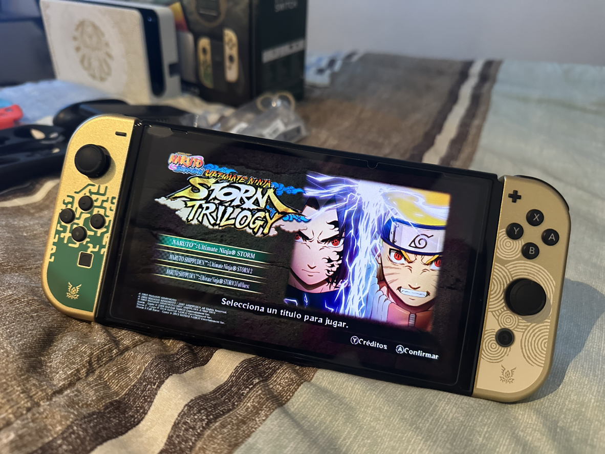 Nintendo Switch Zelda version+games - photo 5