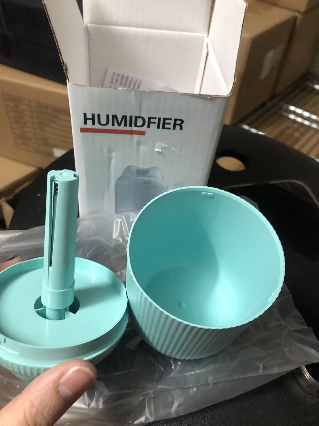 portable humidifier,USB,220ML, 🌸barand new in box🌸 image indicator(2)