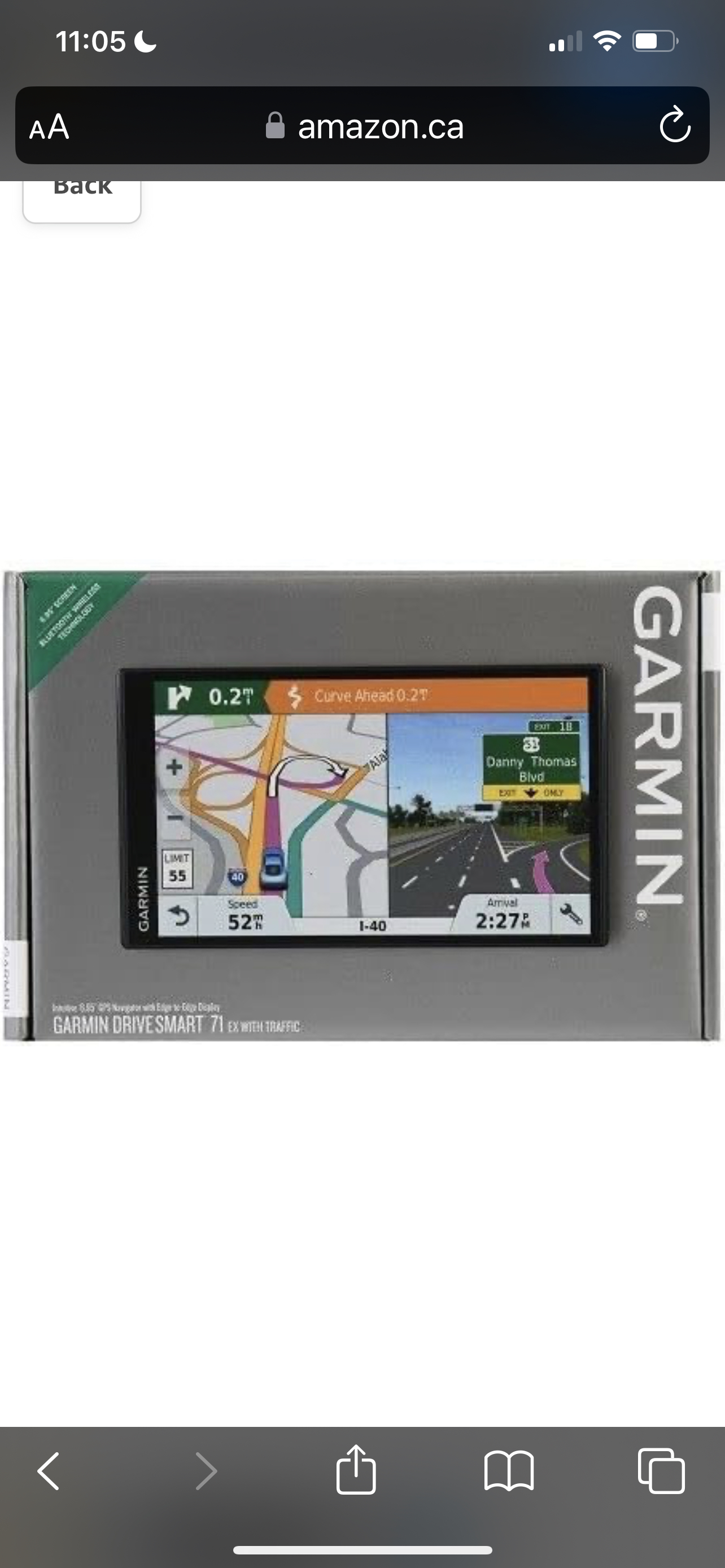 Garmin DriveSmart 71 with Traffic EX thumbnail