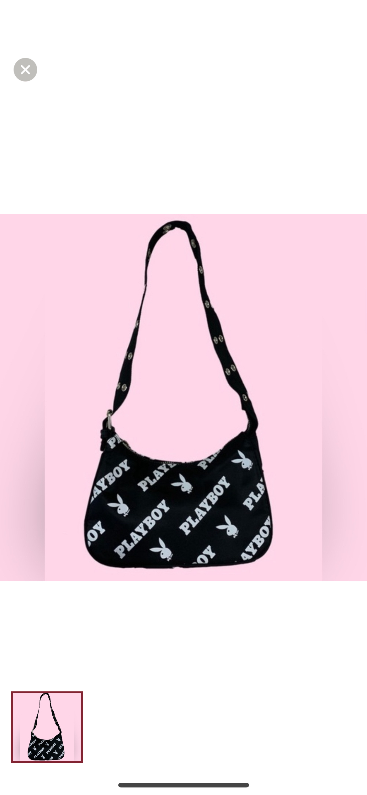 Playboy Bunny Black Purse thumbnail