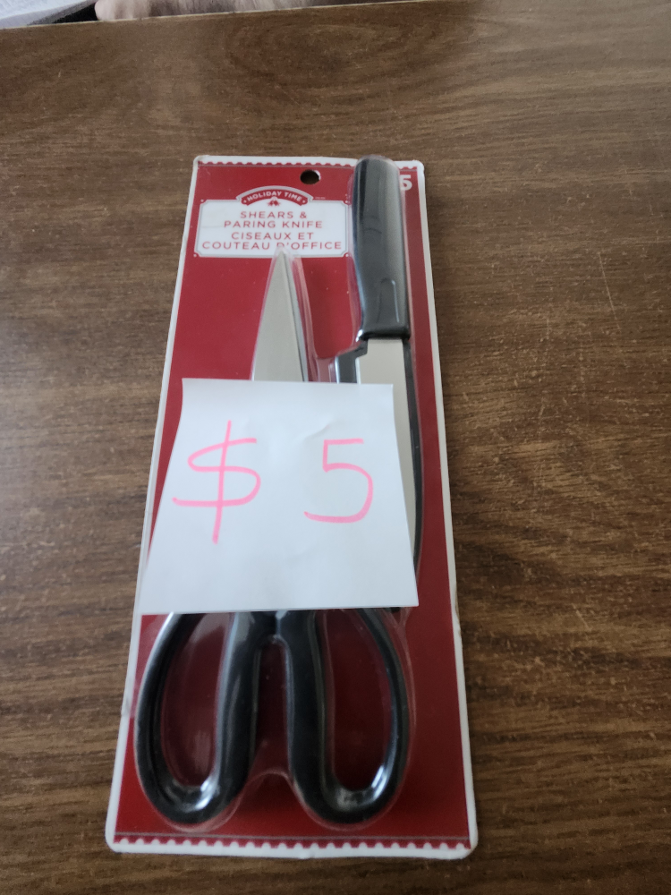 Shears scissor and knife