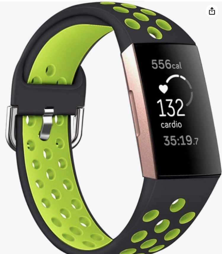 #FREECYCLE- 3 x WRISTBAND for Fitbit Charge 4 (WRISTBANDS ONLY) image indicator(2)