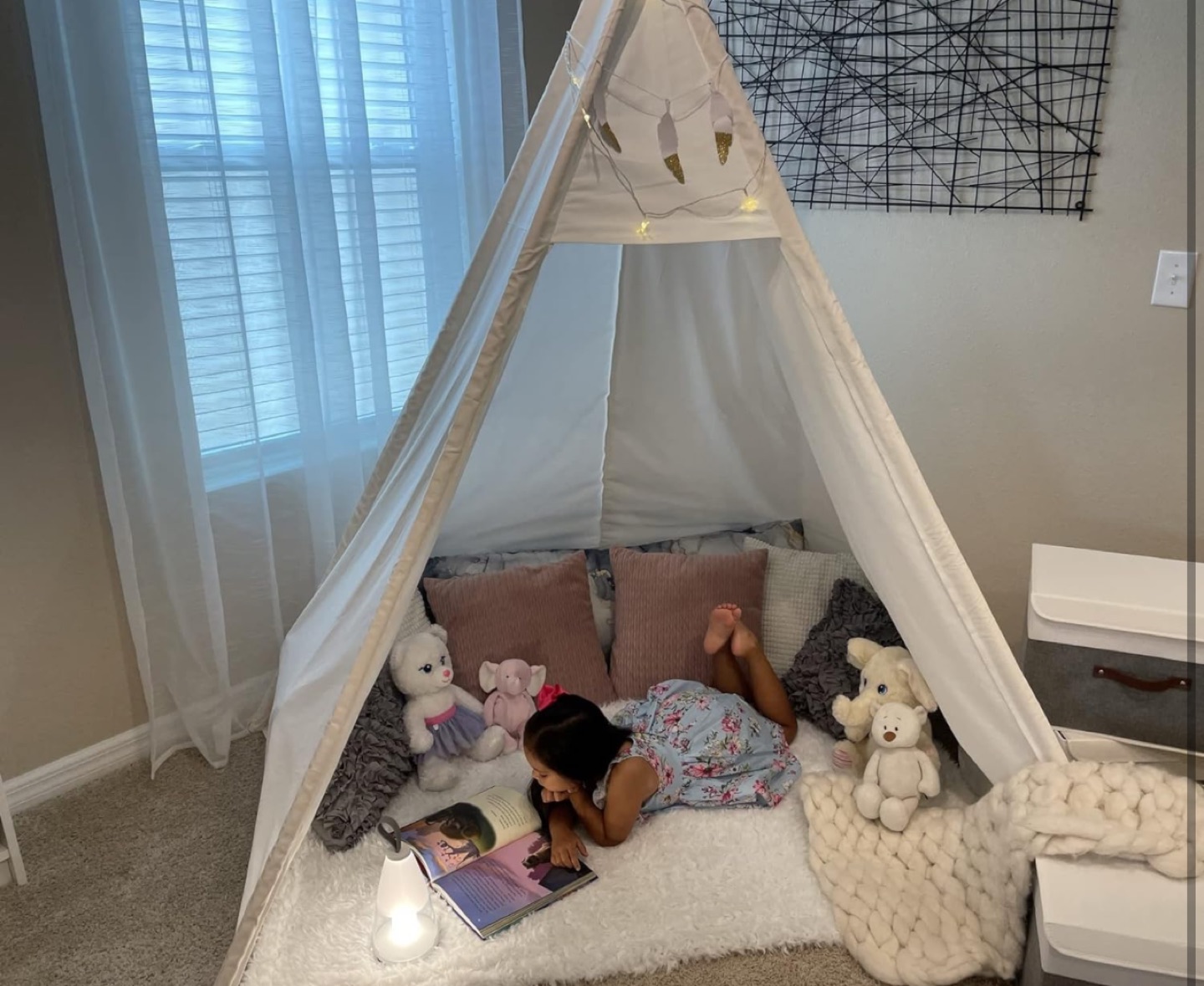 Betterhood 7’ Large Teepee Tent thumbnail