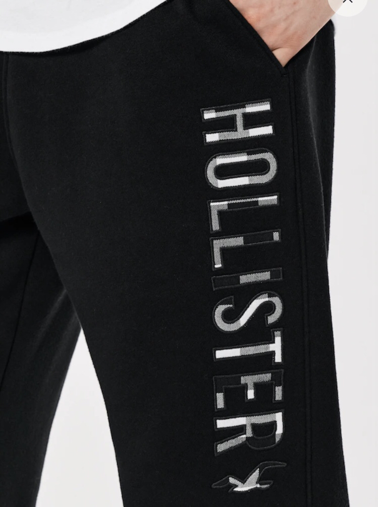 🥕HOLLISTER RELAXED LOGO GRAPHIC SWEATPANTS 🔥NEW🔥 image indicator(6)