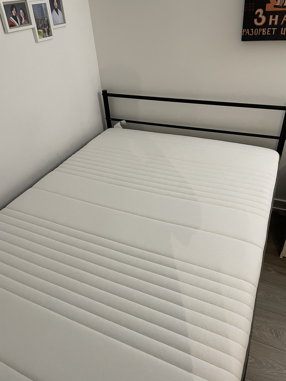 Double Bed Mattress and Frame thumbnail