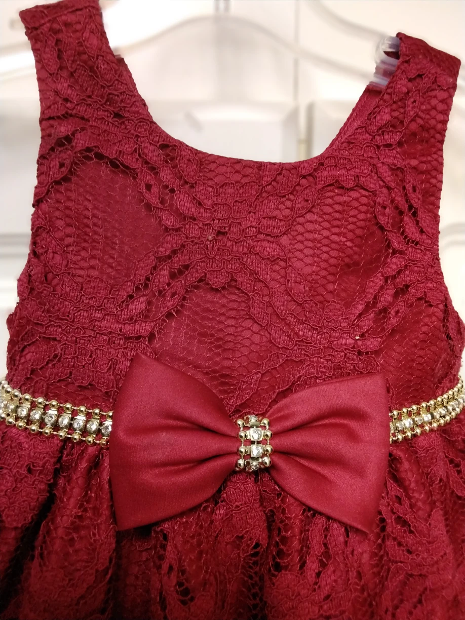 American Princess red dress, 12 months baby girl!