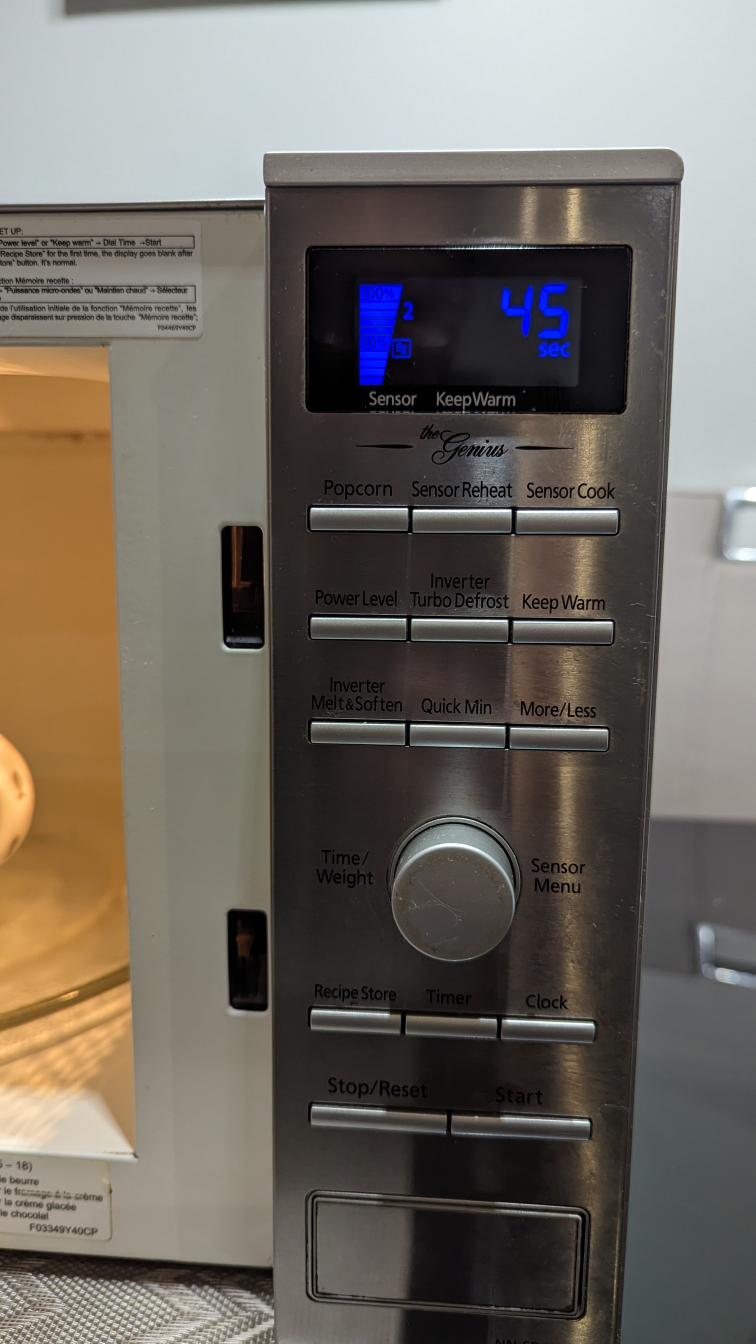 Panasonic 1200w Microwave - photo 5