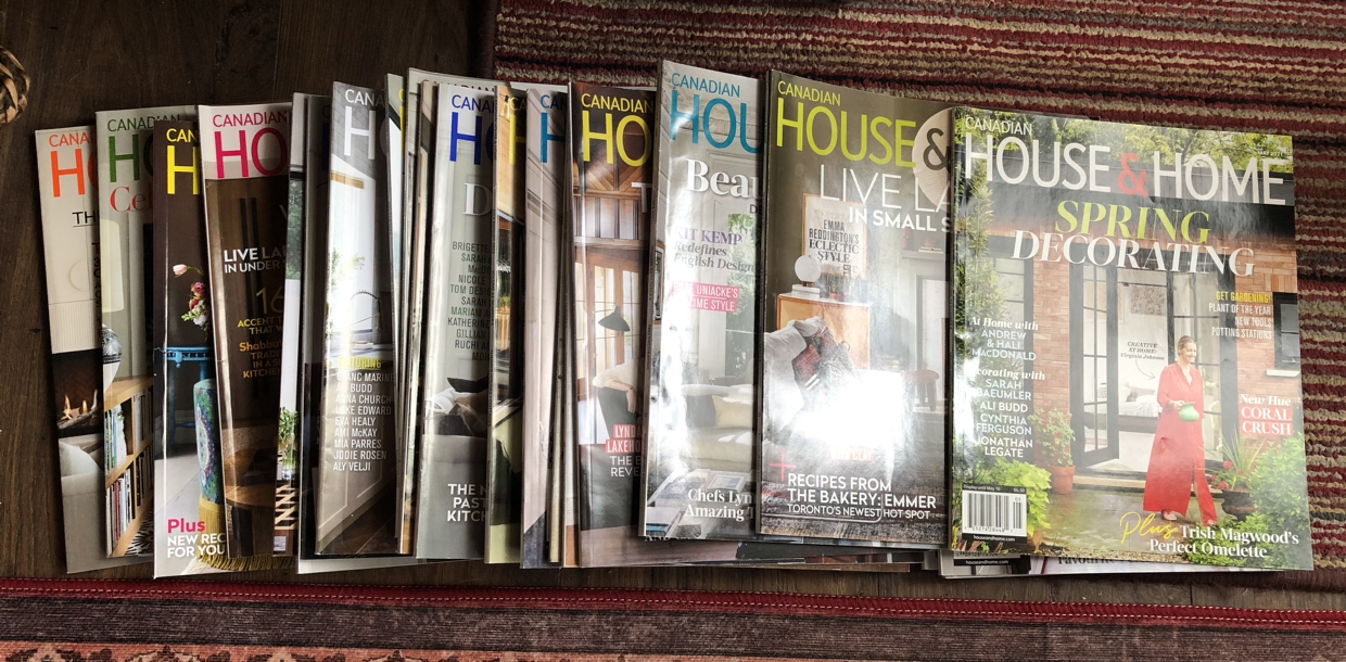 27 Canadian House and Home magazines thumbnail