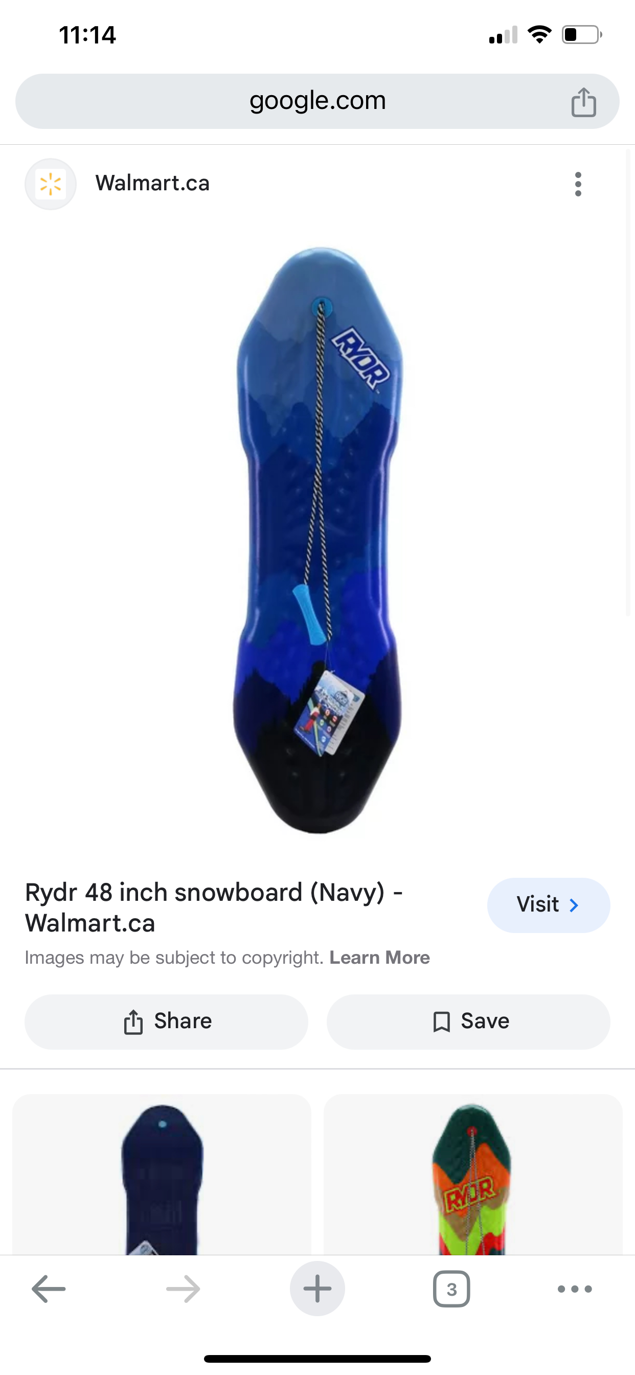 Snowboard thumbnail