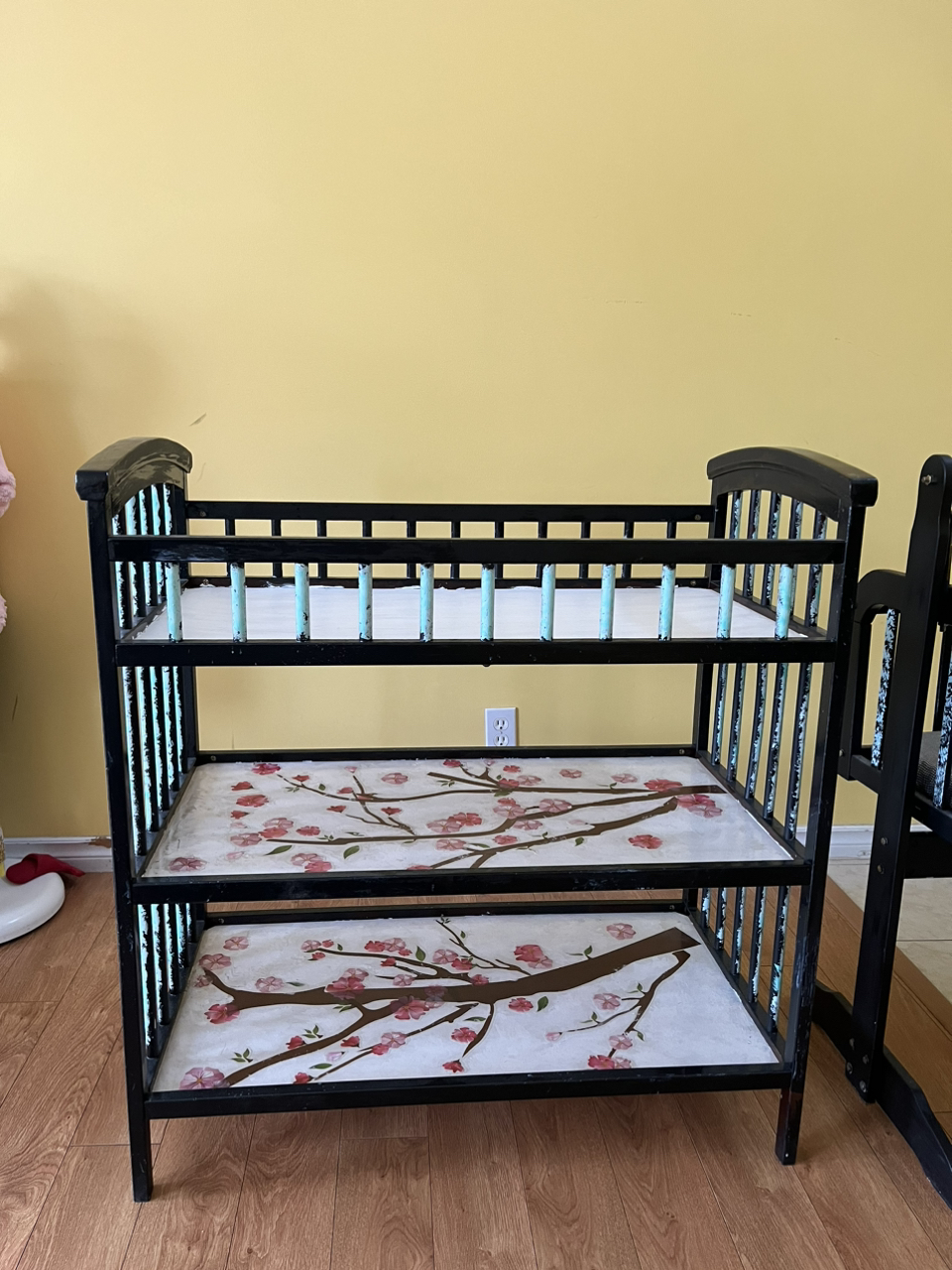 rocking bassinet and changing table - photo 3