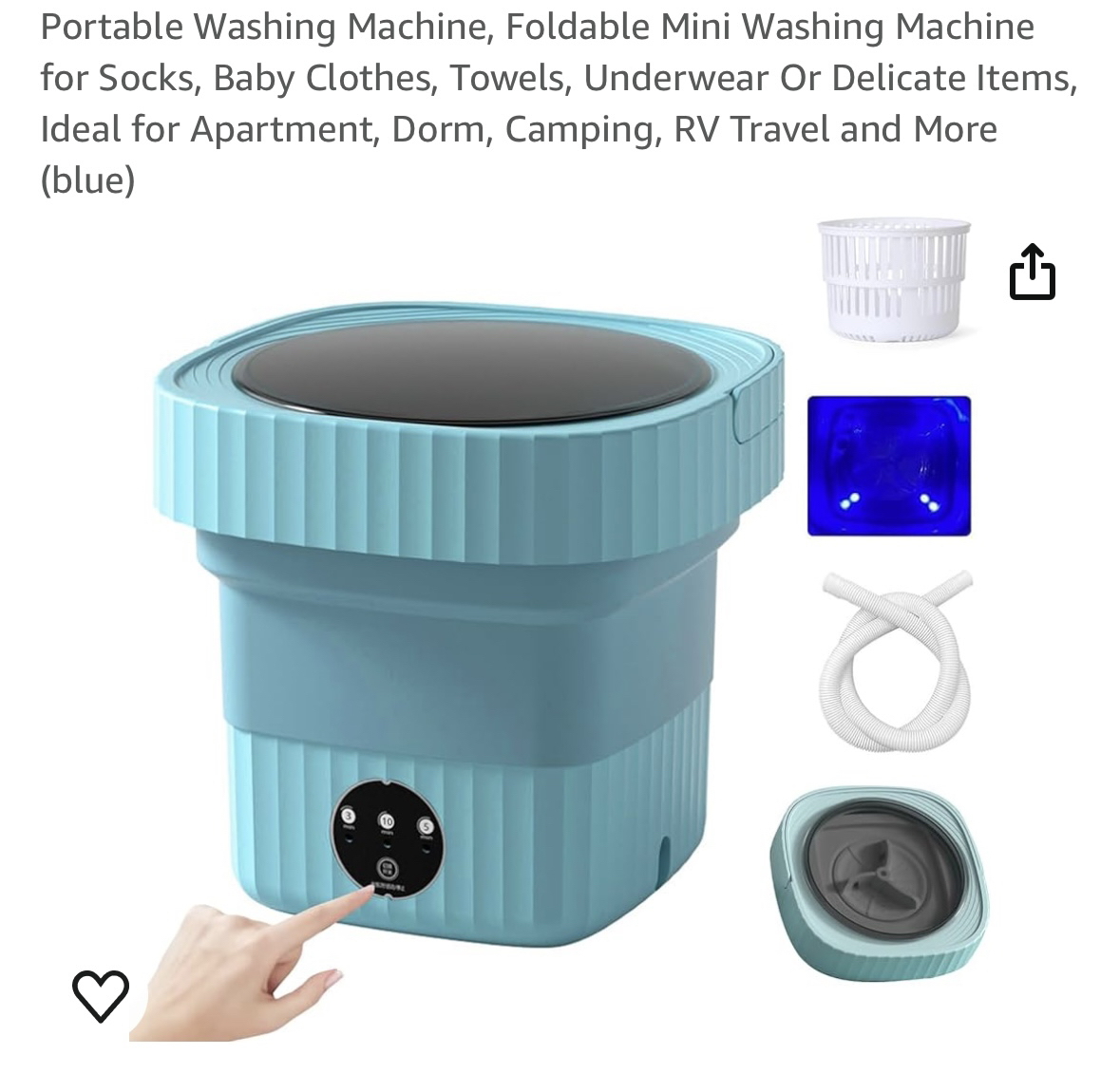 *New* Portable Foldable MINI Washing Machine *NEW IN BOX*