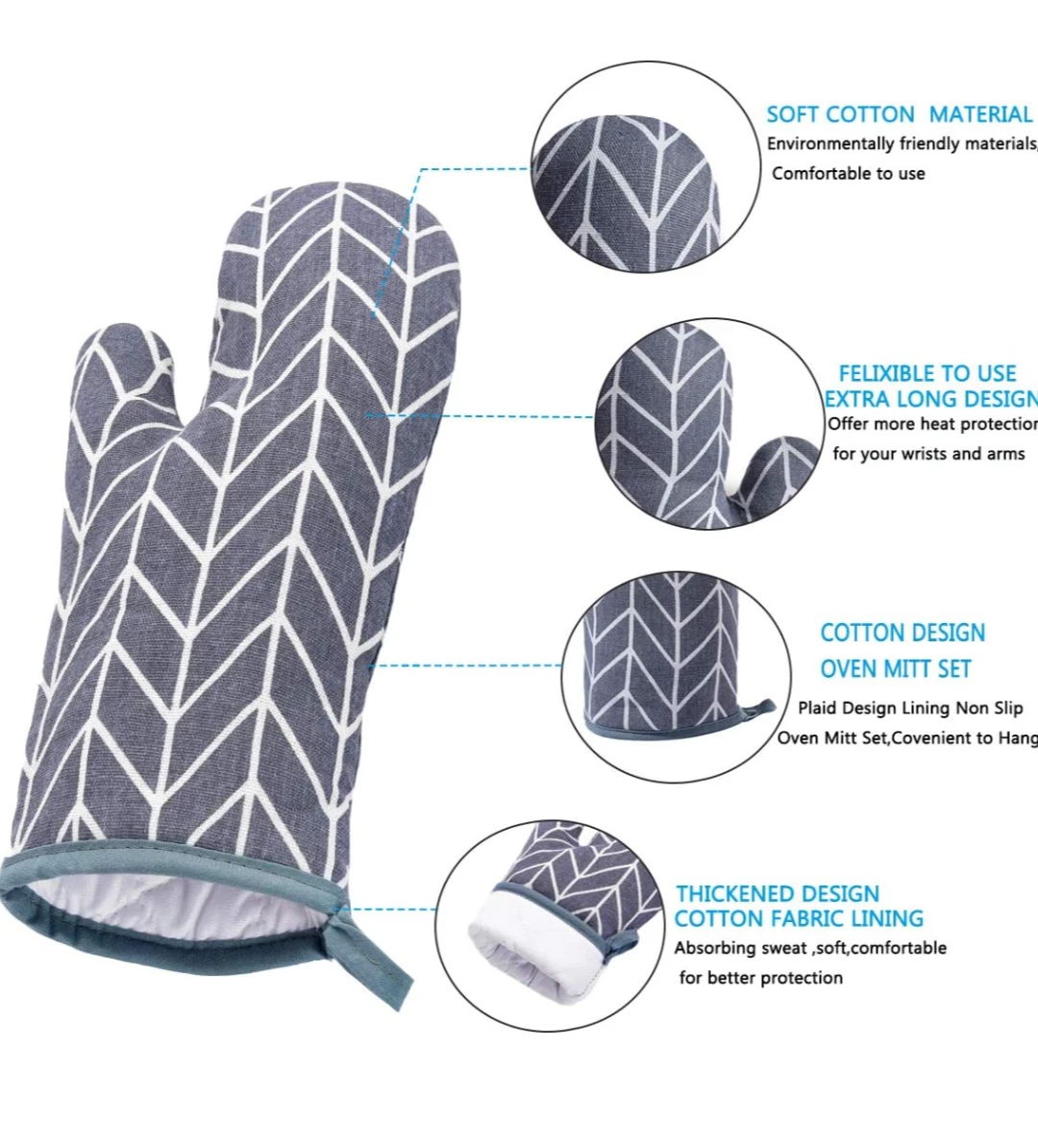 🏈 NEW!   Oven Mitts & Pot Holder image indicator(3)