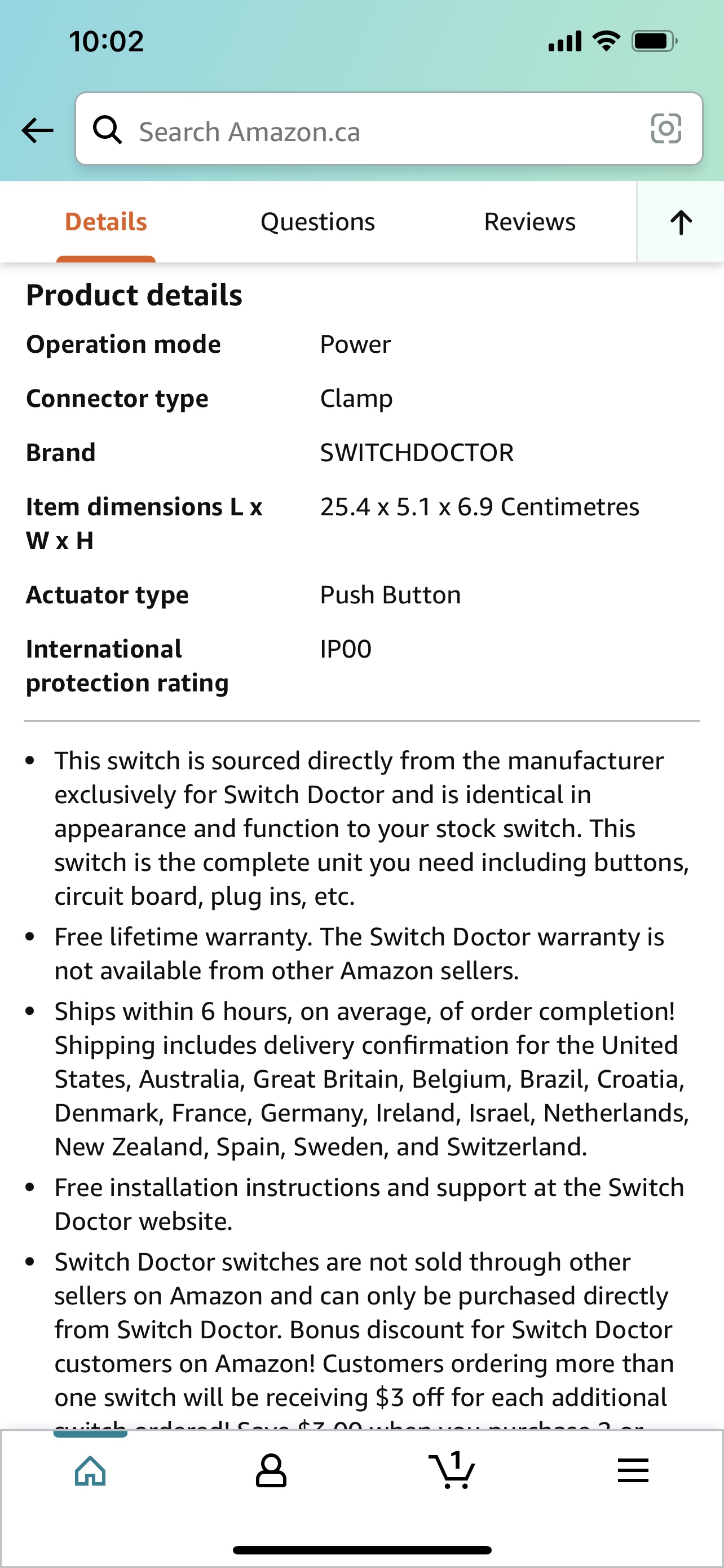 Window Master Switch for Nissan Altima 1998-2001 - photo 2