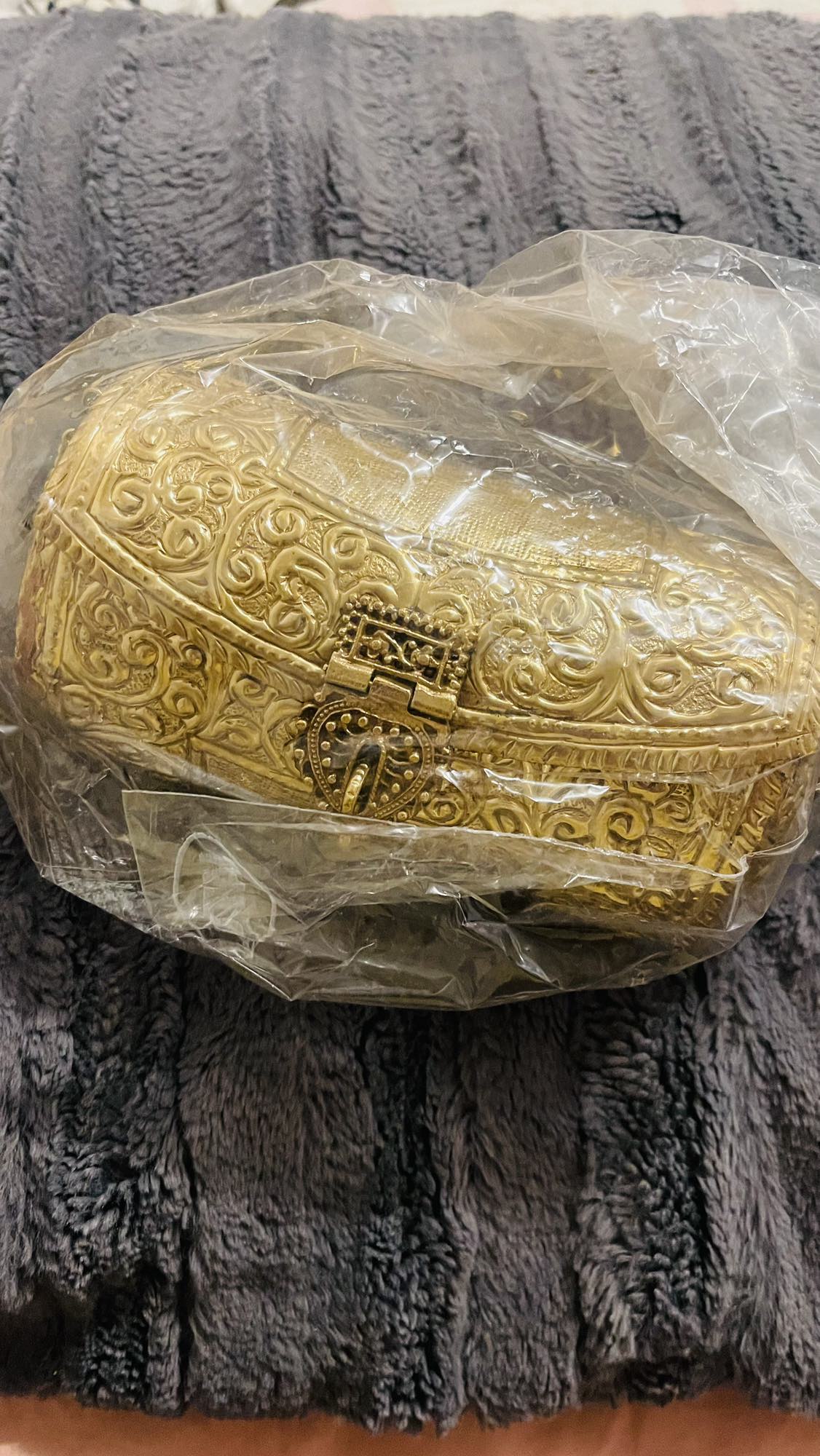 Antique handmade clutch thumbnail