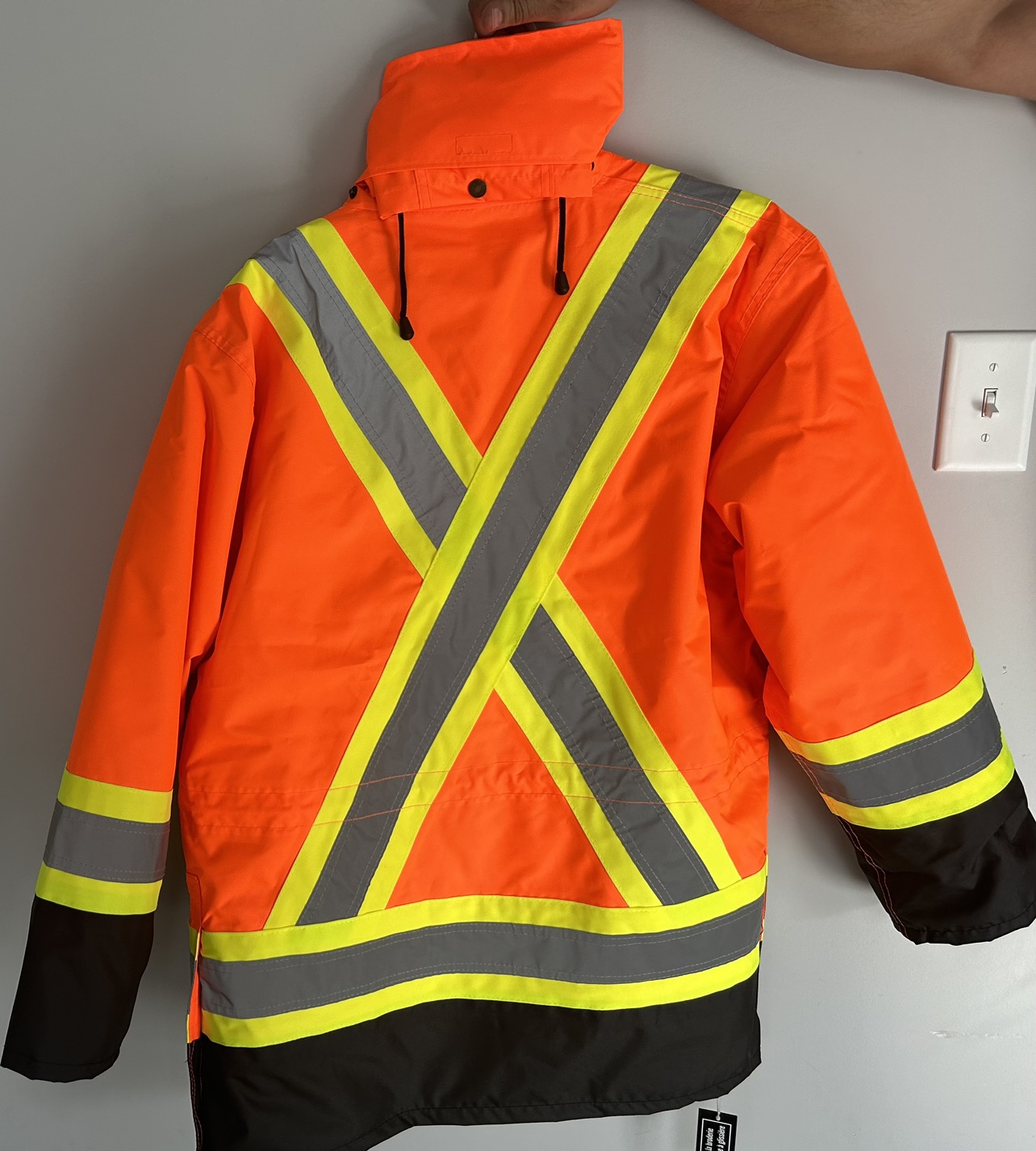 High visibility vest jacket