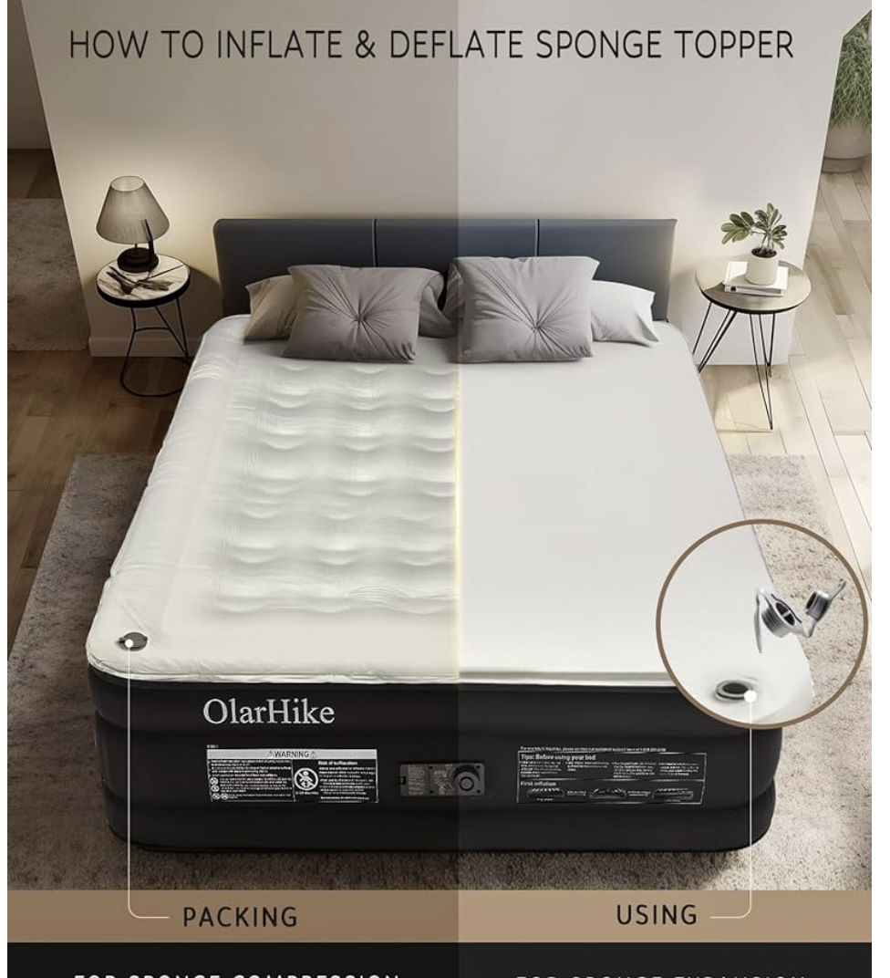 Brand: OlarHike Air Mattress - photo 3