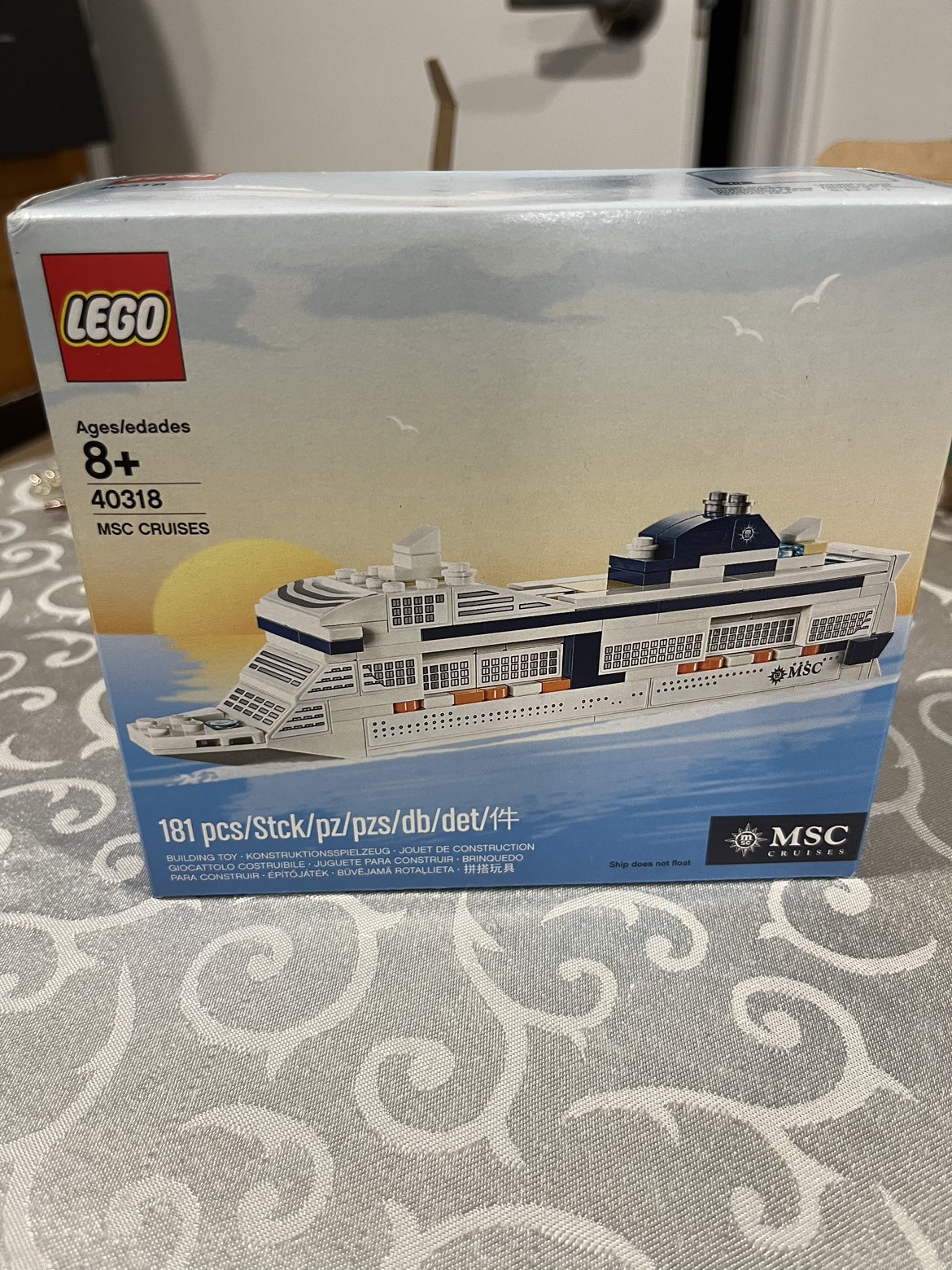 Lego BNIB MSC Cruise Ship thumbnail