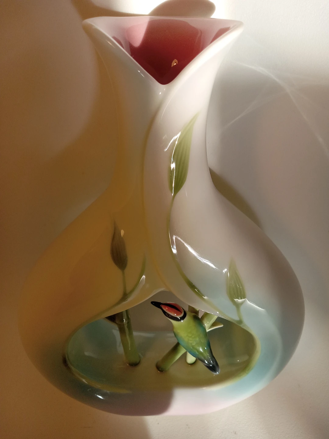FRANZ Collection Song Bird Porcelain Vase image indicator(4)