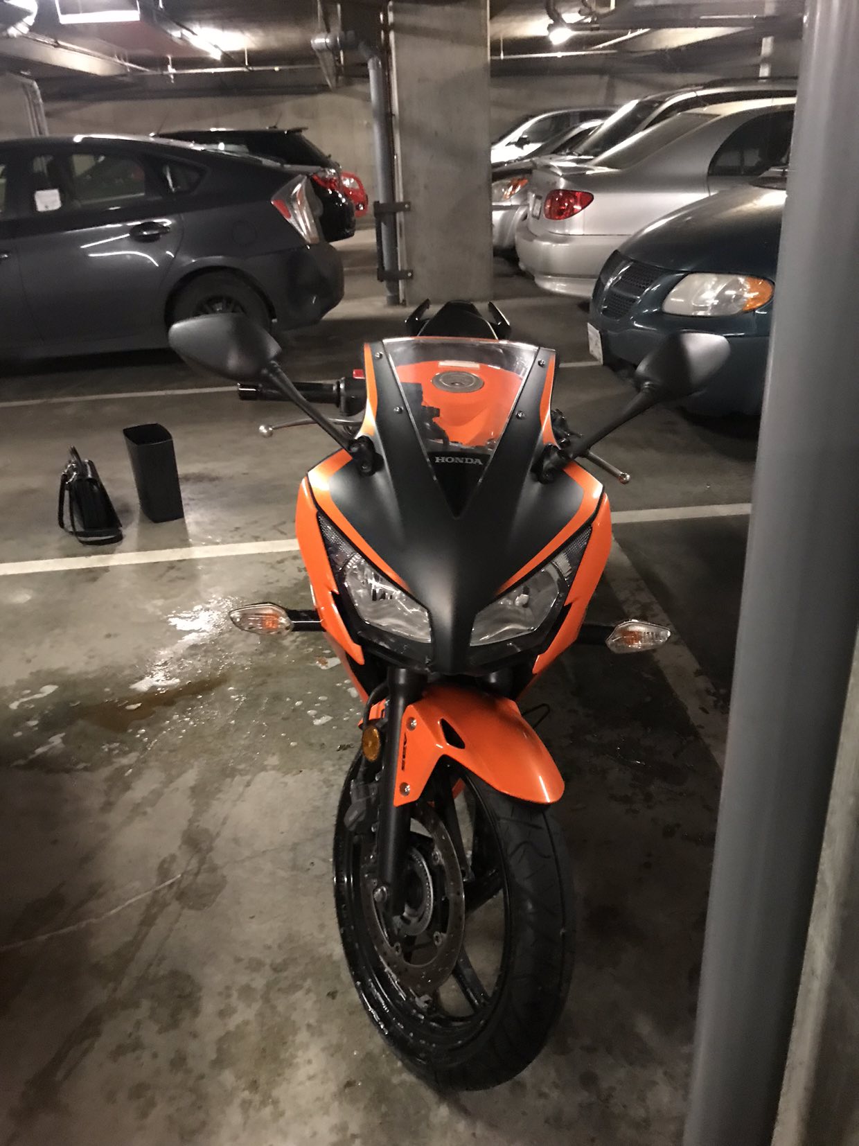 2017 Honda CBR 300R Candy Orange rare now image indicator(6)
