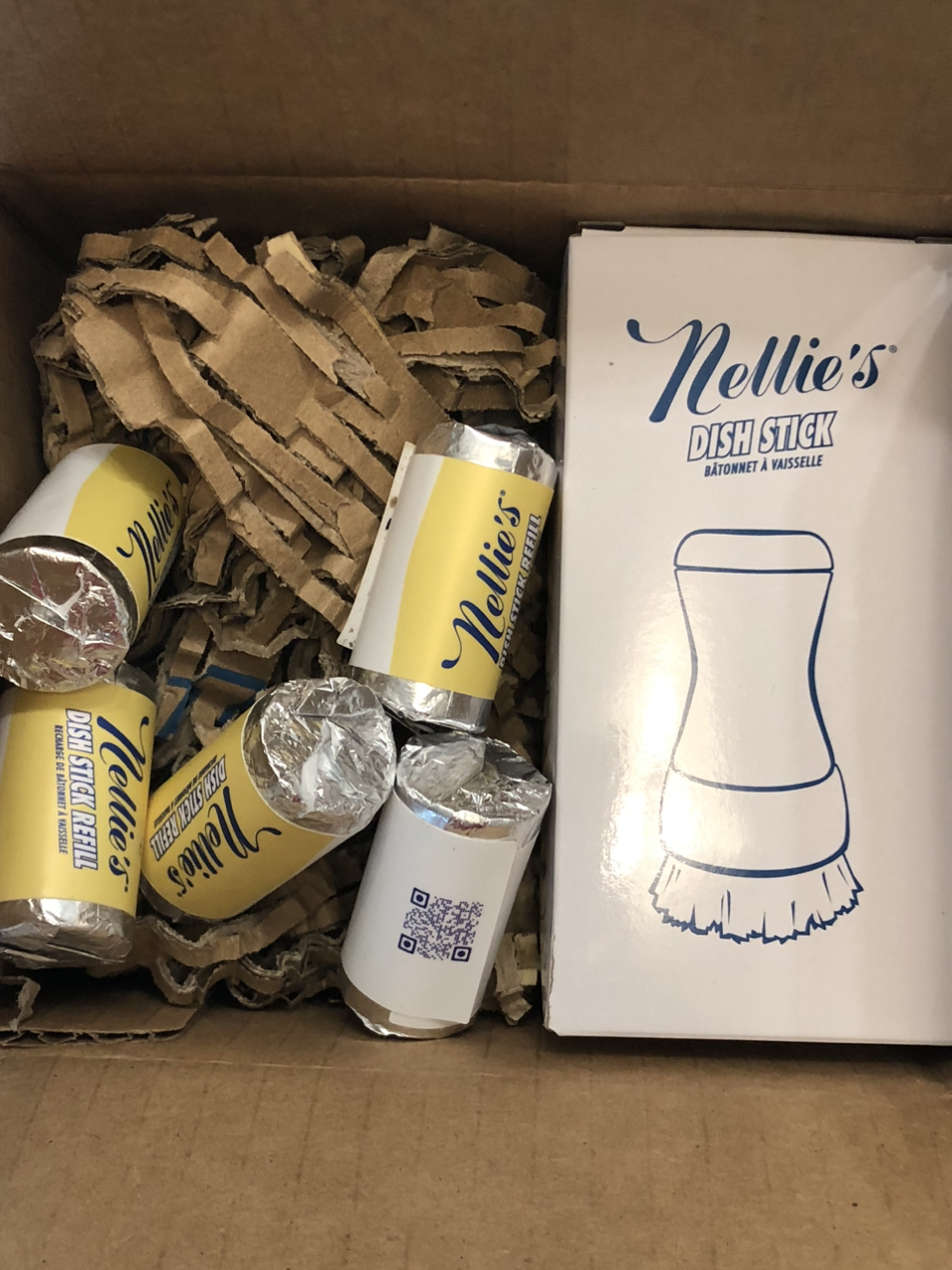 Nellies Planet friendly Dish brush and refills