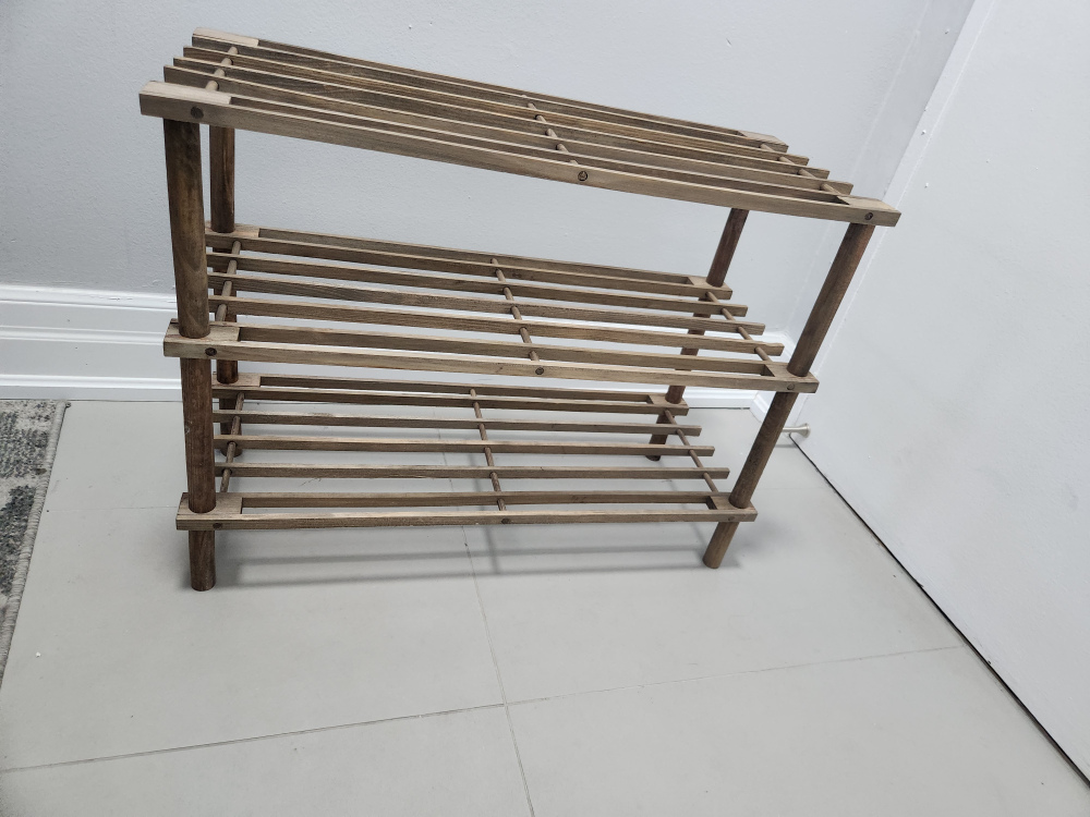 3- tier shoe rack (2) - photo 2