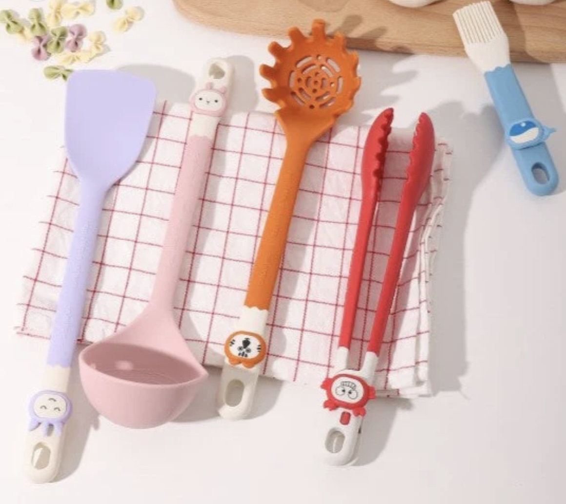 Didinika Silica Gel The Zoo Utensil Set Brand New 🏈 image indicator(4)