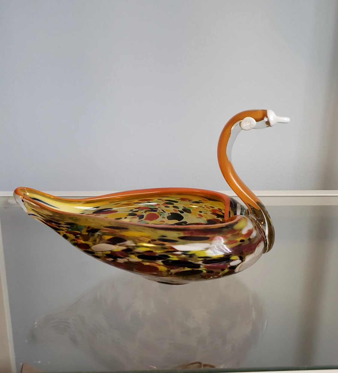 murano colorful swan image indicator(3)