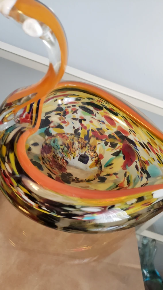 murano colorful swan image indicator(6)