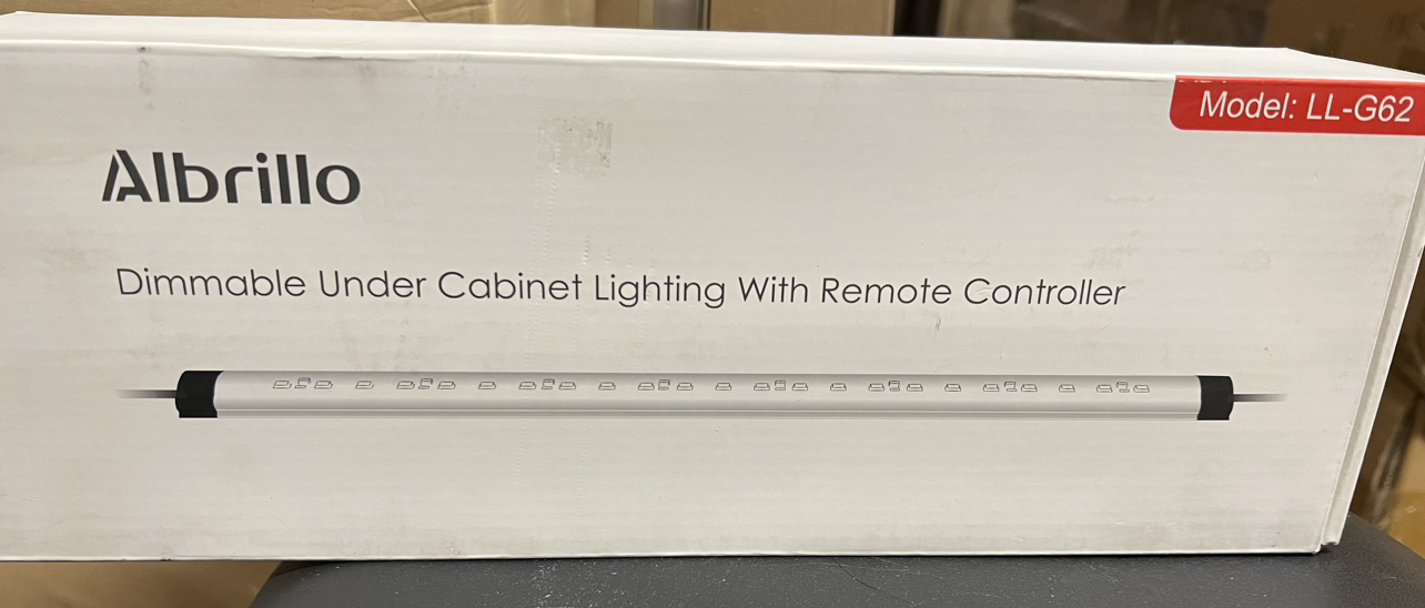 Dimmable Remote Control LED Under Cabinet Lighting 5000K,3PC