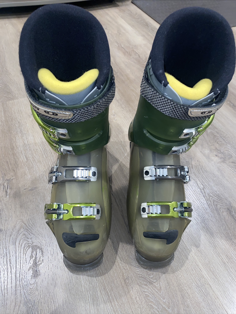 Salomon Ten Eighty Downhill Ski Boots Men's Size 27 US 10.5 thumbnail