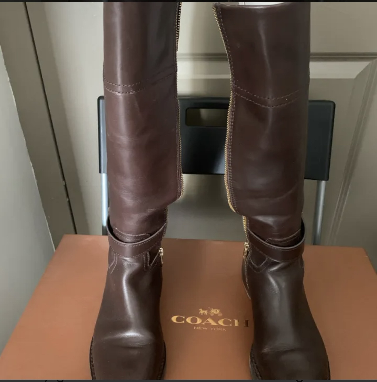 Leather boots - photo 3