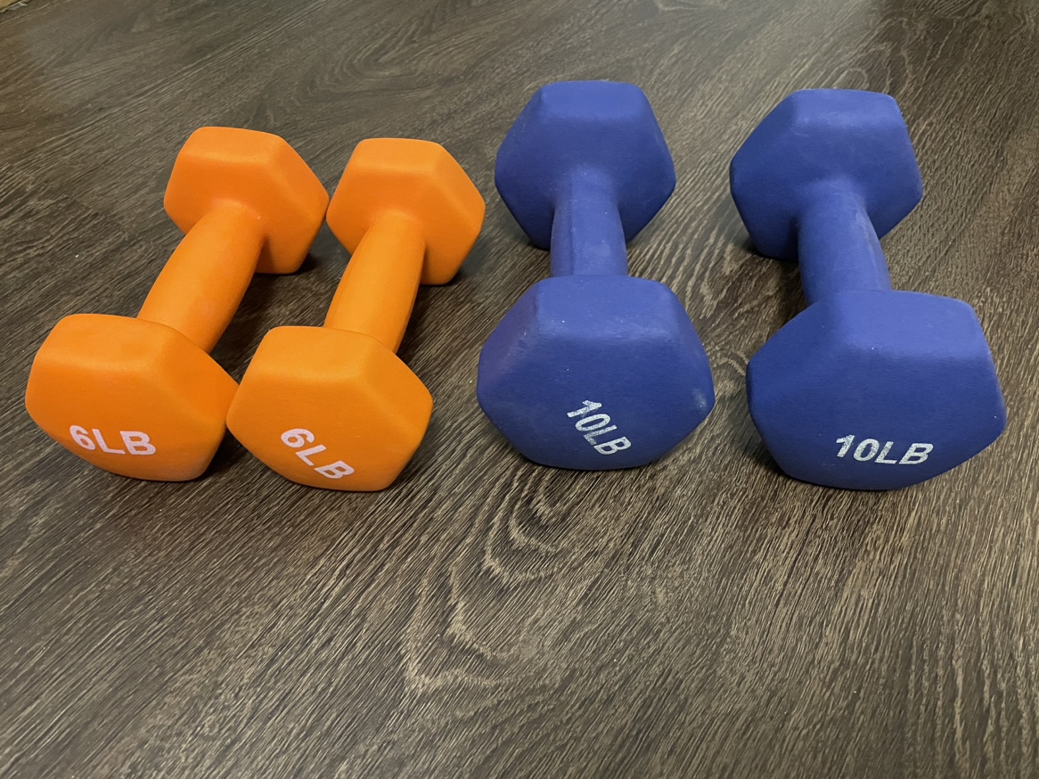 Dumbbell hand weight sets