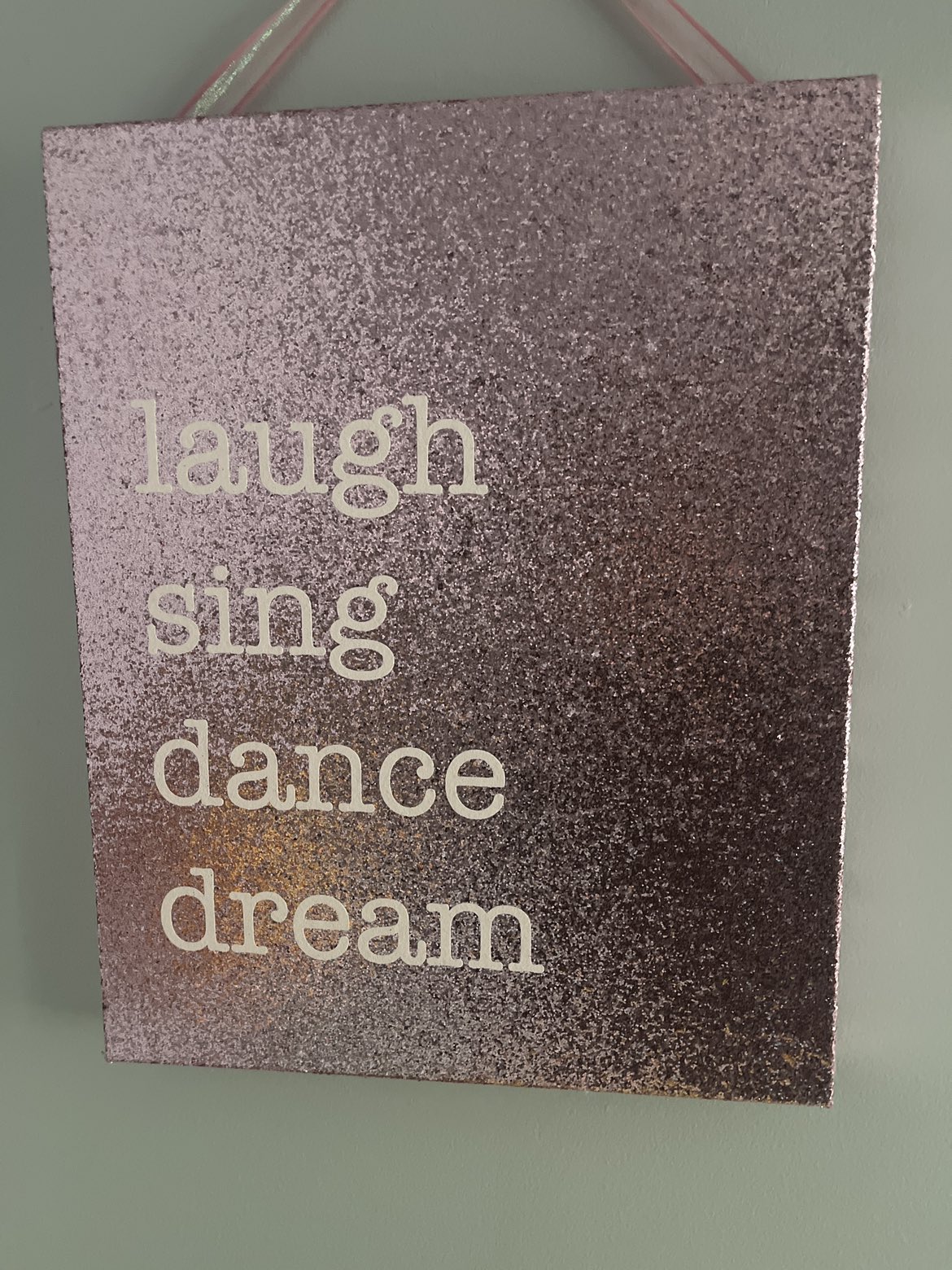 Laugh sing dance dream picture canvas