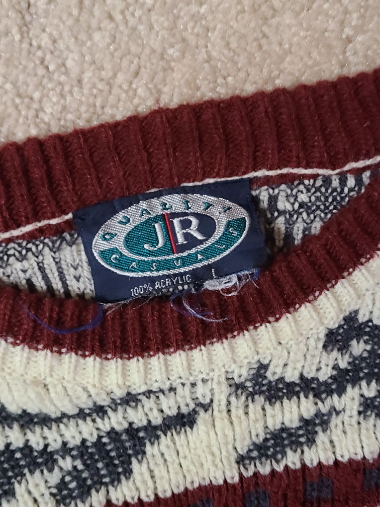 JR Quality Casuals men's sweater Size L image indicator(3)