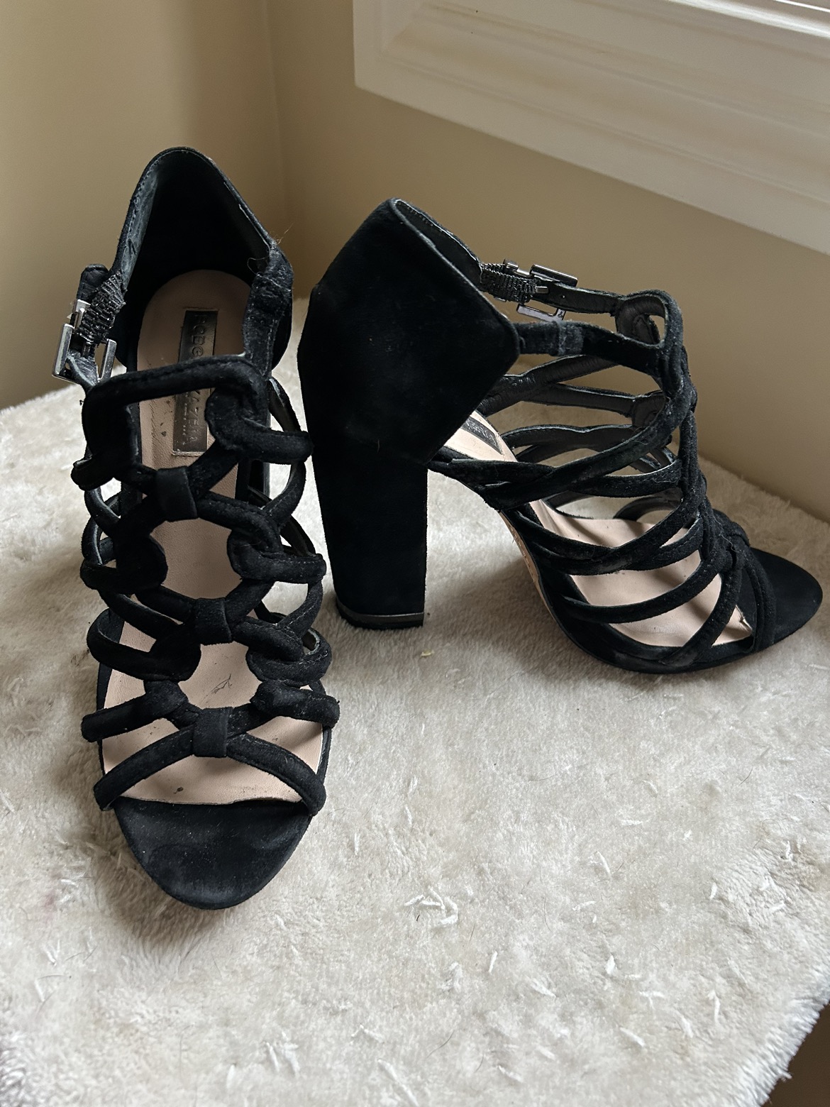 BCBGMaxAzaria black Block heels - photo 2
