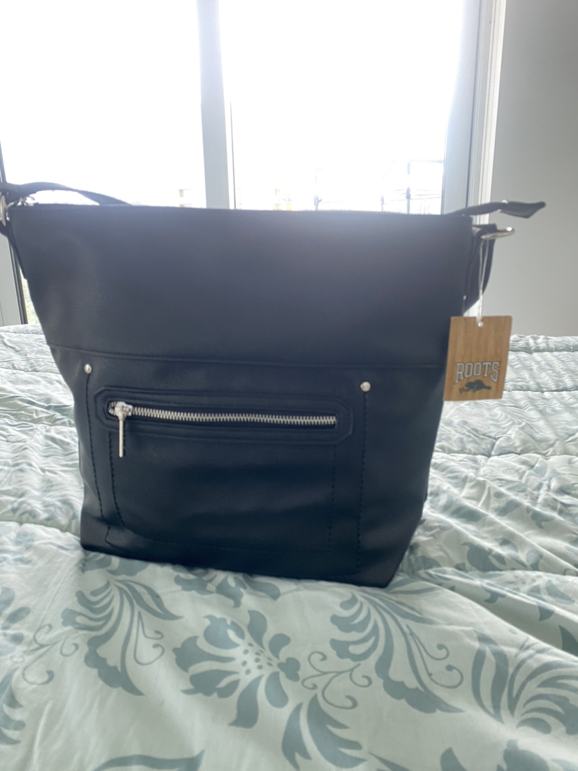 Enjoy Black Tote. Brand New-with tags-Never used. thumbnail