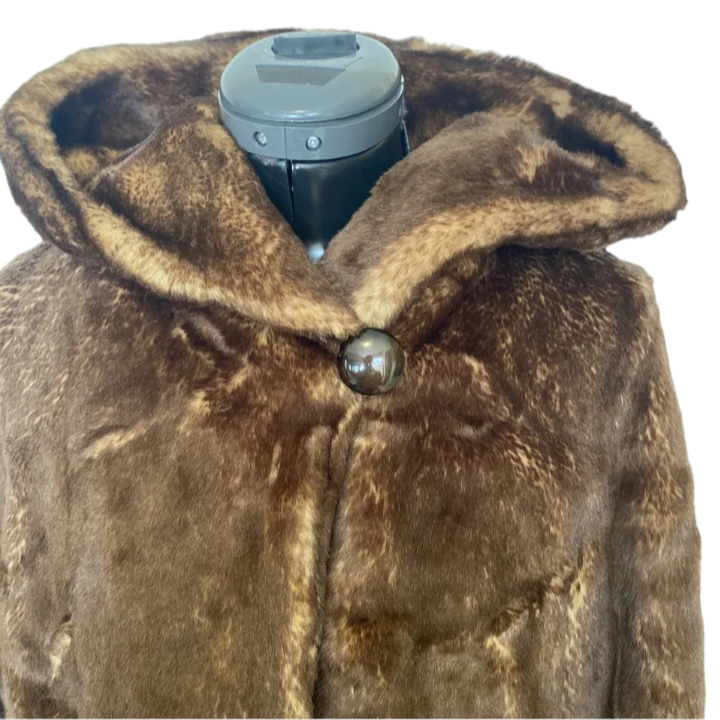 Jones New York Women's Faux Mink Fur Coat image indicator(6)