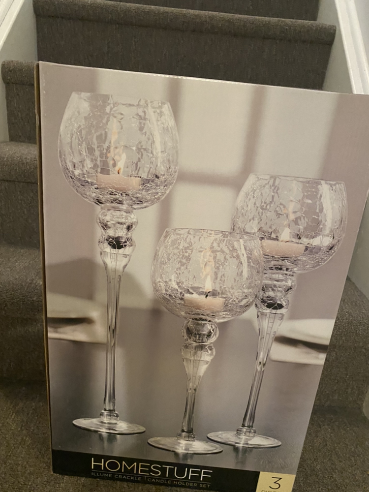Glass candle holder - photo 2