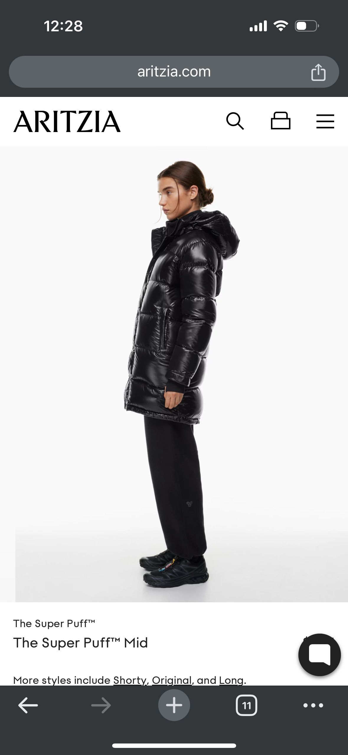 Aritzia Super Puff (size small) image indicator(6)