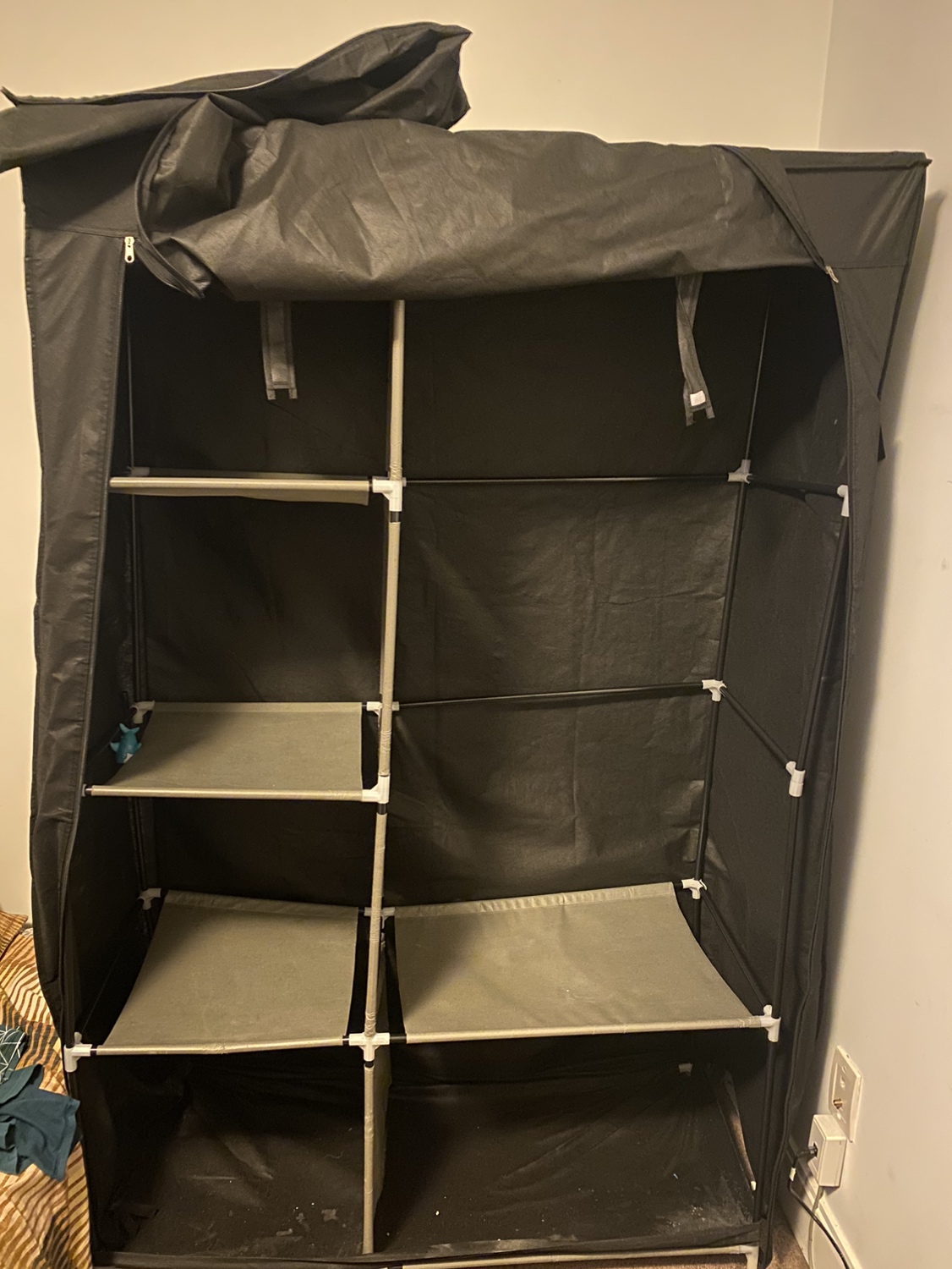UDEAR Closet Organizer Wardrobe Clothes Storage Shelves thumbnail