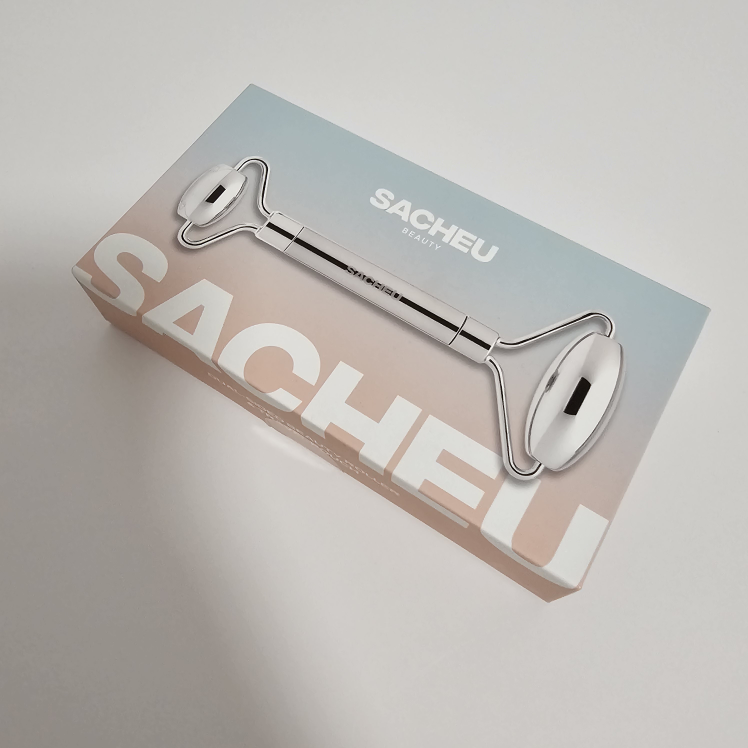 Sacheu Beauty Stainless Steel Facial Roller thumbnail