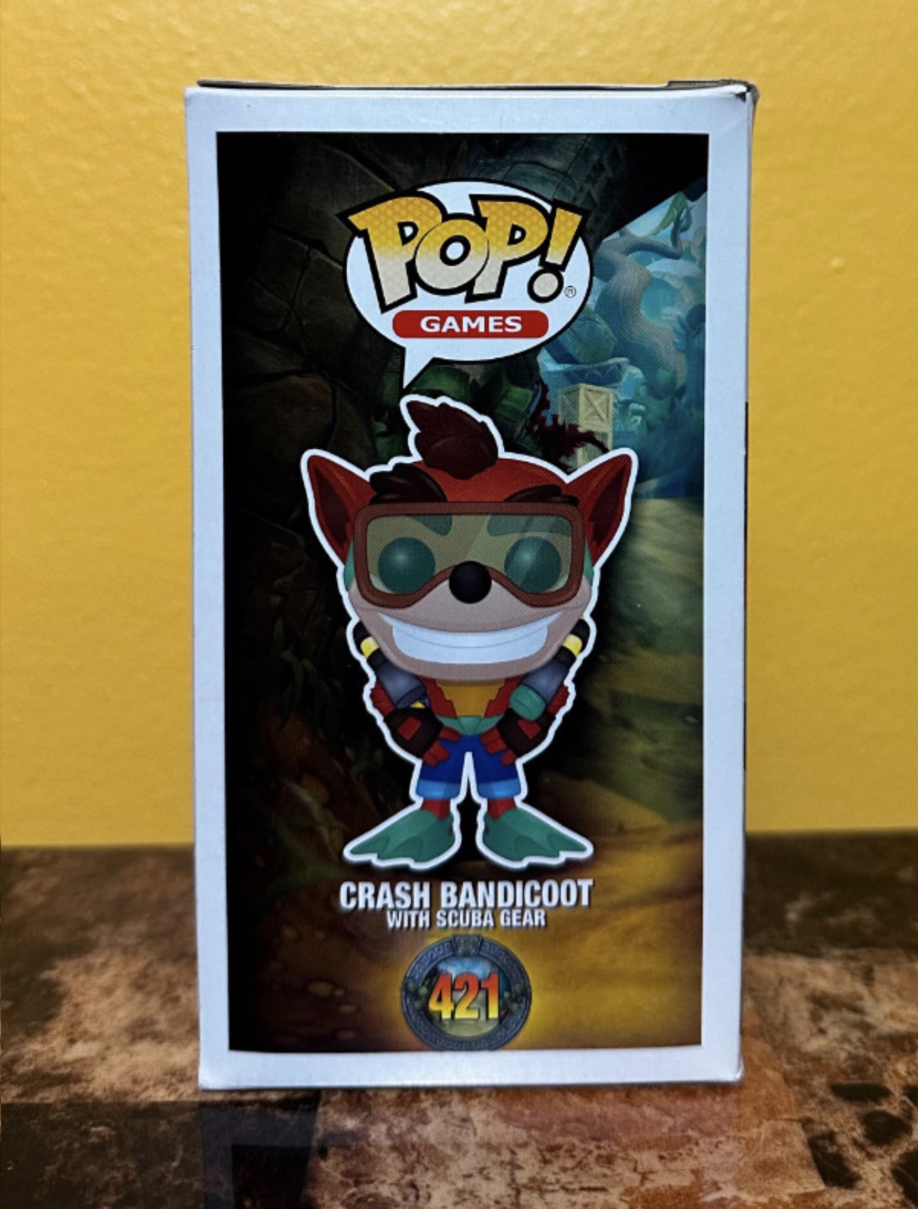 Funko pop, Crash Bandicoot with scuba gear - photo 4