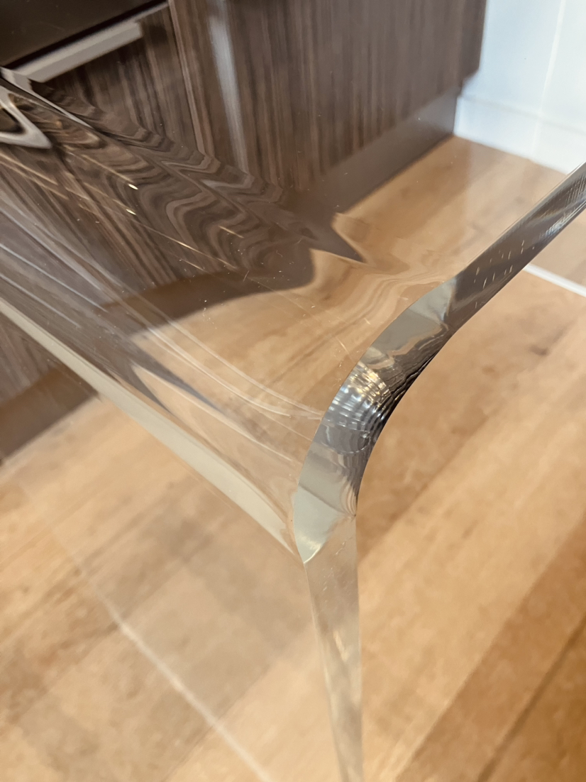 CB2 PEEKABOO ACRYLIC CONSOLE TABLE 38"' - photo 3