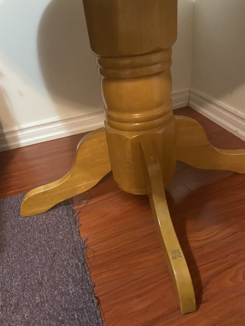 Extendable dining table 42”x42” - photo 4
